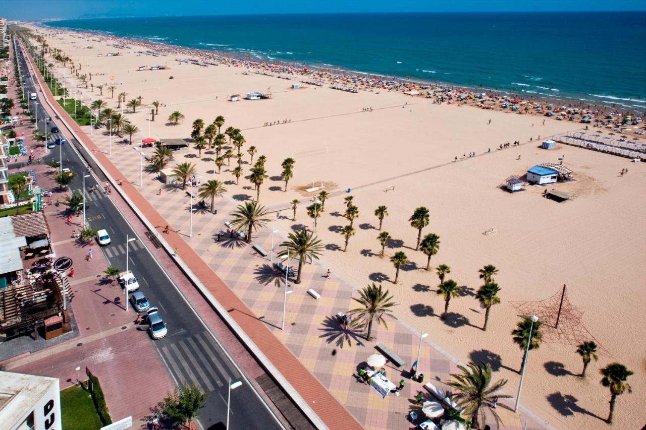 AIGUA BLAVA Primera línea - Alquiler solo familias Playa de Gandía Exterior foto
