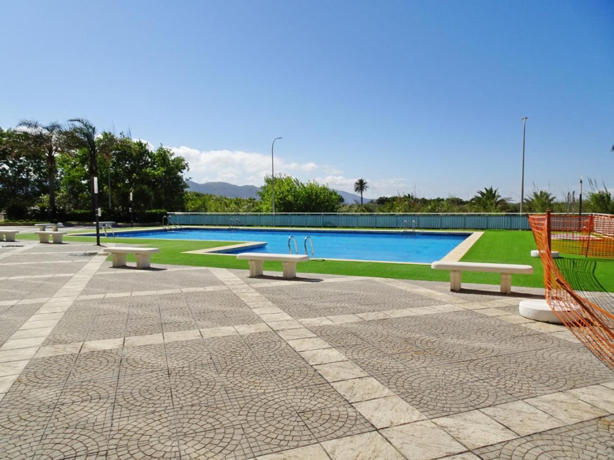 AIGUA BLAVA Primera línea - Alquiler solo familias Playa de Gandía Exterior foto