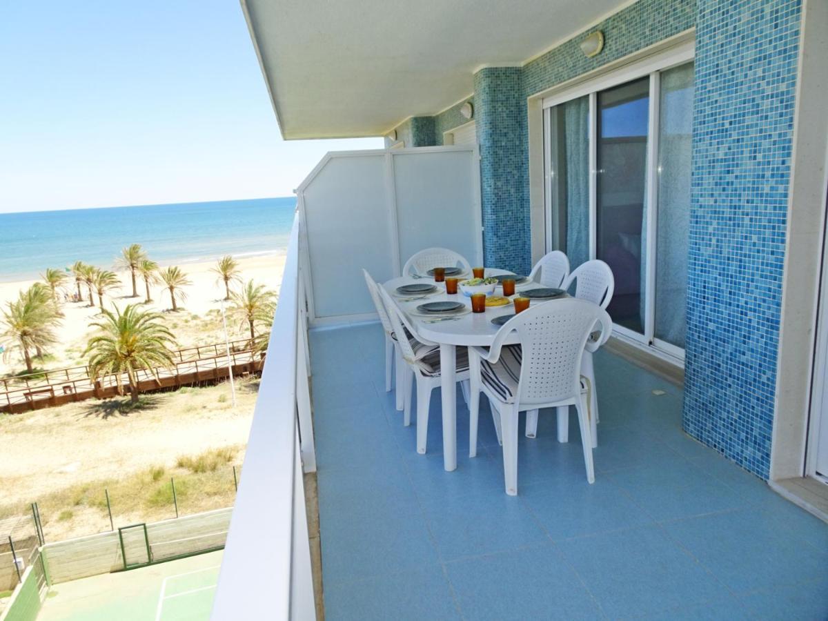 Apartamento AIGUA BLAVA Primera línea - Alquiler solo familias Playa de Gandía Exterior foto